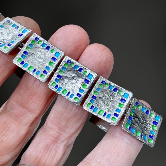 🌺Artisan Sterling Silver Bracelet - Picture 11 of 16